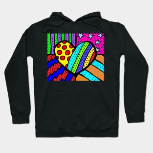 heart,rainbow,graffiti,star by LowEndGraphics Hoodie